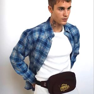 Justin Bieber x Tim Hortons TimBiebs Brown Corduroy Fanny Pack